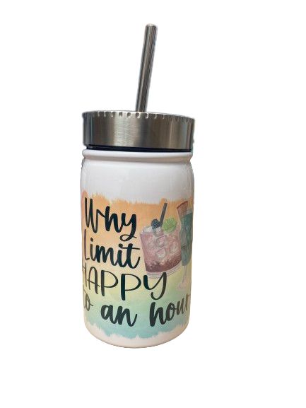 MASON JAR TUMBLER
