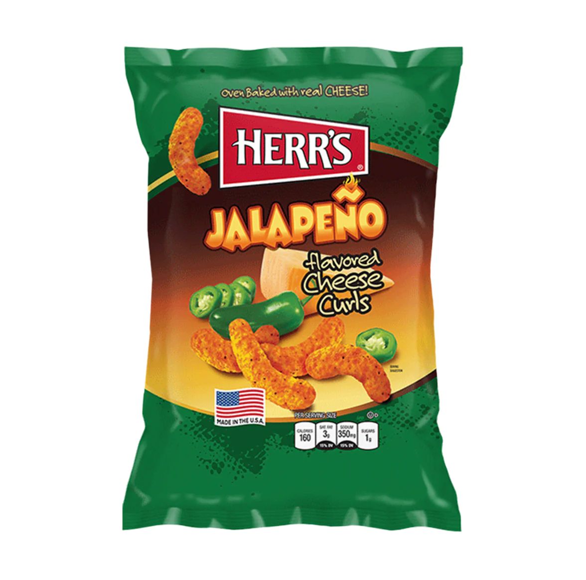 HERR'S JALAPENO CHEESE CURLS