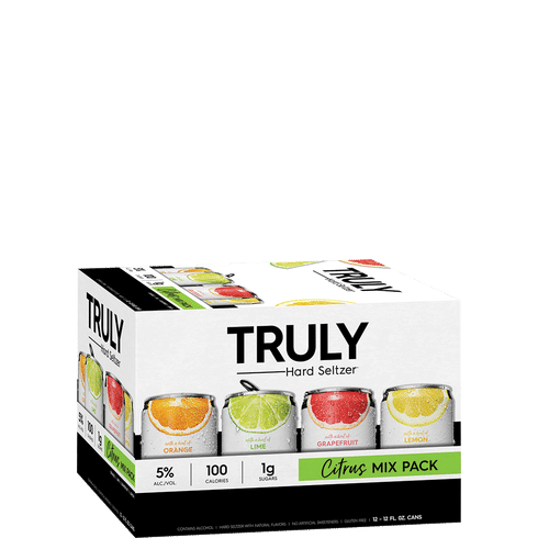 TRULY SPIKED CITRUS VARIETY 12PK