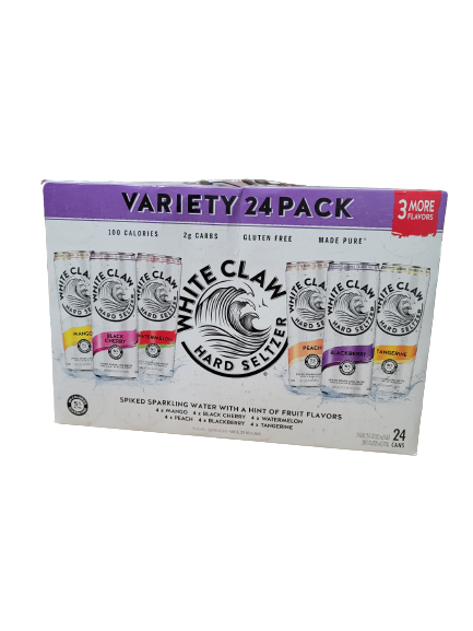 WHITE CLAW VARIETY 24PK