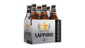 SAPPORO 6PK BTL