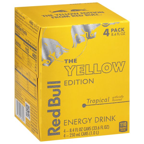 RED BULL TROPICAL 4PK