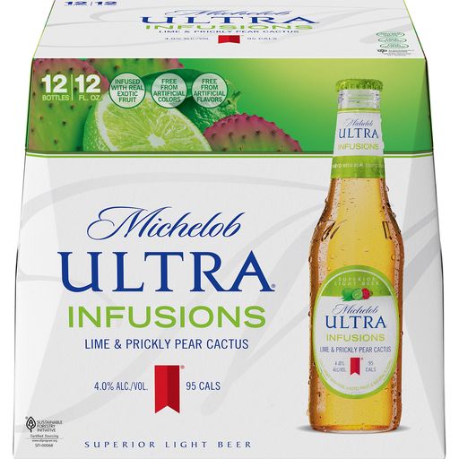 MICHELOB ULTRA LIME CACTUS 12PK BTL
