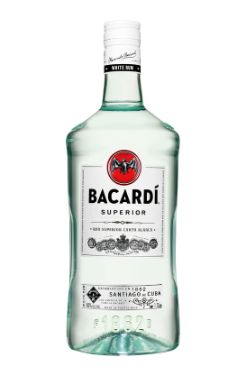 BACARDI RUM SUPERIOR 375ML