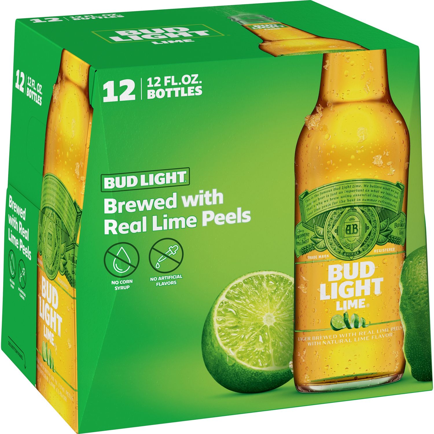 BUD LIGHT LIME 12PK BTL