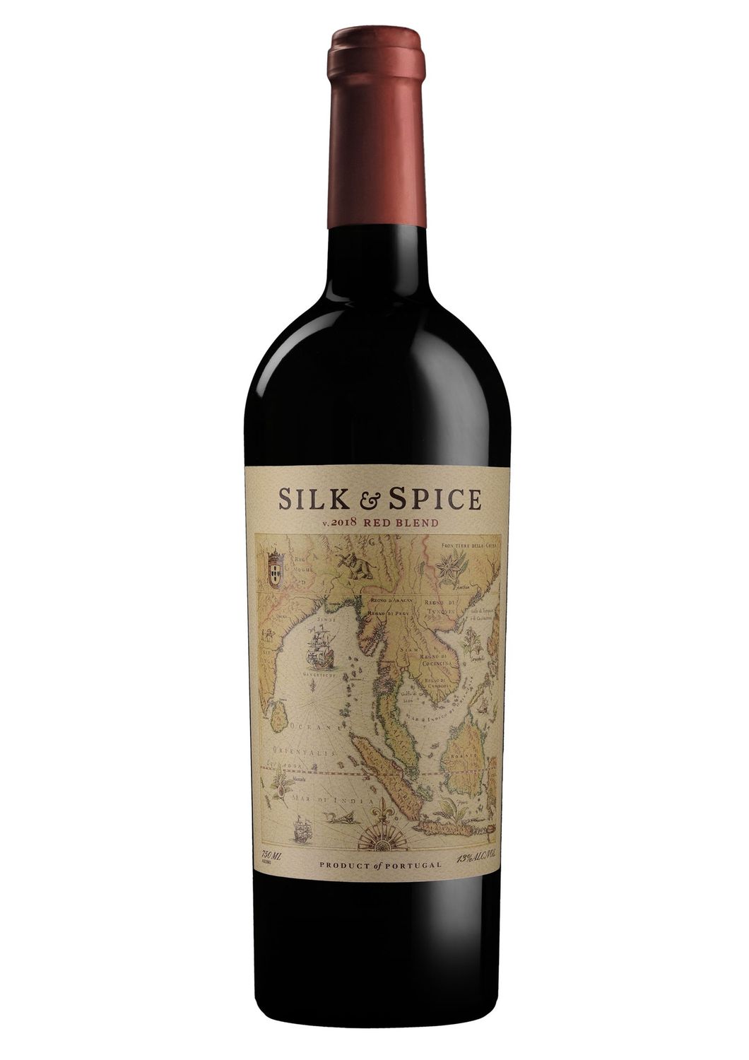 SILK &amp; SPICE RED BLEND 750ML