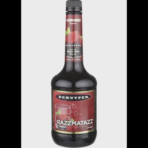 DEKUYPER RAZZMATAZZ SCHNAPPS 33 750ML