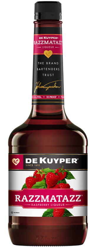 DEKUYPER RAZZMATAZZ SCHNAPPS 33 750ML
