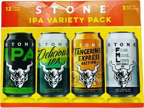 STONE IPA VARIETY 12PK