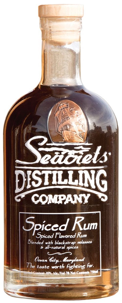 SEACRETS SPICED RUM 750ML