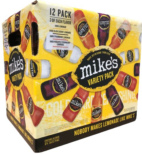 MIKE'S LEMONADE VARIETY 12PK BTL