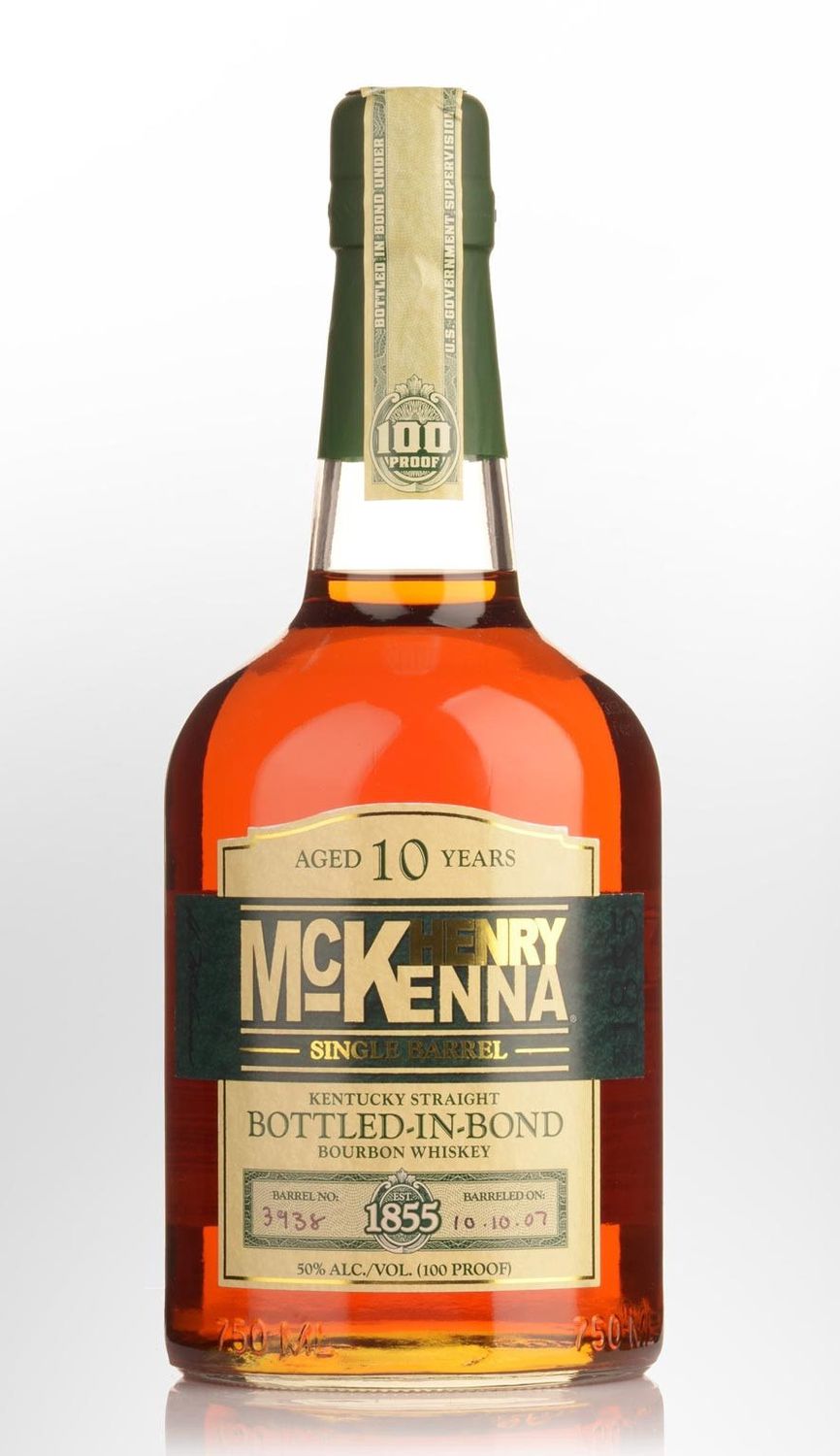 HENRY MCKENNA 10YR BOURBON SINGLE BARREL 100PRF 750ML