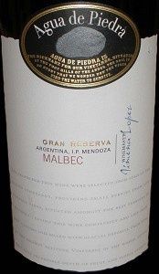 AGUA DE PIEDRA MALBEC SELECCION 750ML