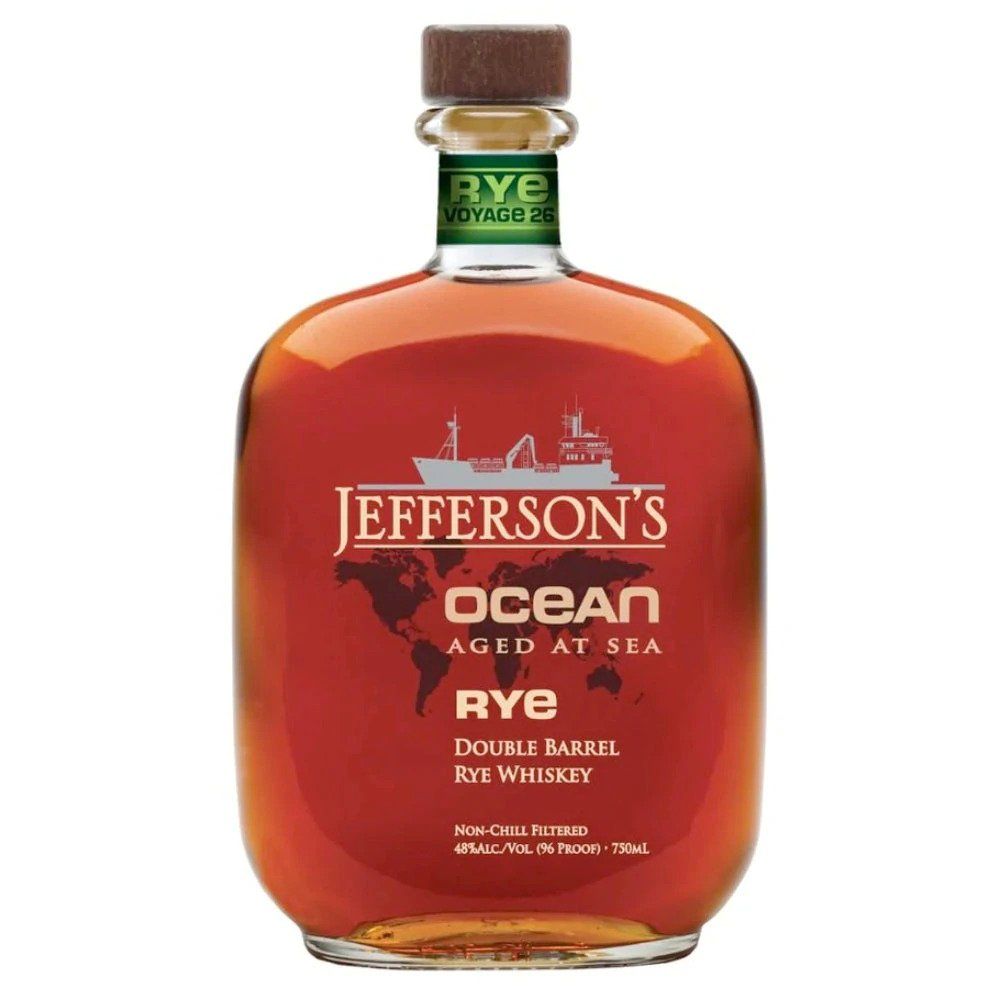 JEFFERSONS OCEAN AGED AT SEA RYE DBL BRL 750ML
