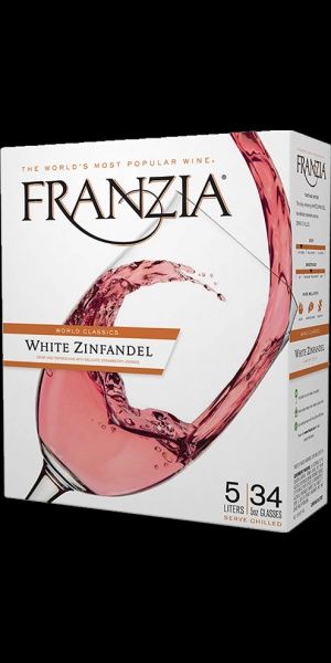 FRANZIA WHITE ZINFANDEL 5.0L