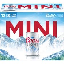 COORS LIGHT 12PK 8OZ CAN