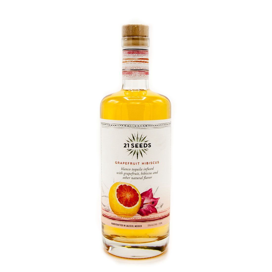 21 SEEDS TEQUILA GRAPEFRUIT HIBISCUS 750ML C/O