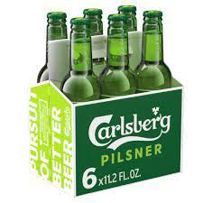 CARLSBERG PILSNER 6PK BTL