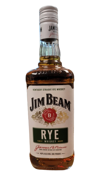 JIM BEAM RYE WHISKEY 80 750ML