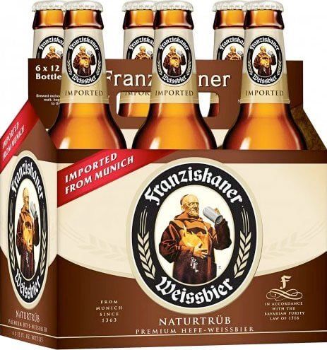 FRANZISKANER HEFE HELLES 6PK BTL
