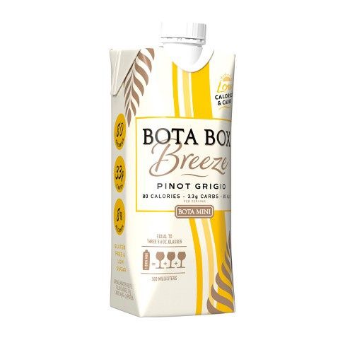 BOTA MINI BREEZE PINOT GRIGIO 500ML