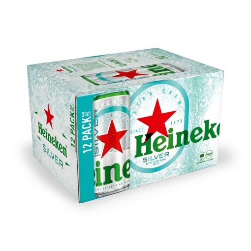 HEINEKEN SILVER 12PK CAN
