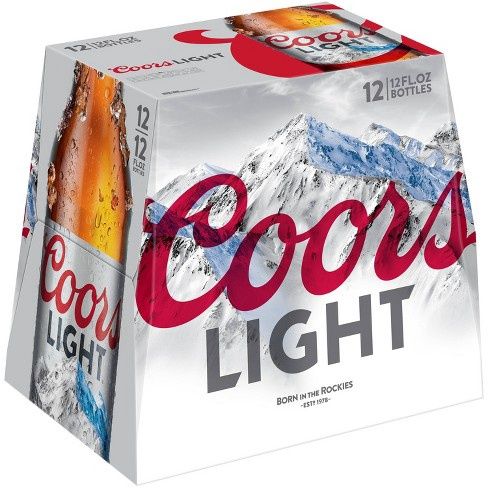 COORS LIGHT 12PK BTL