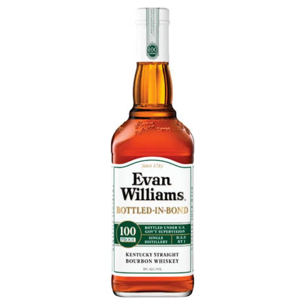 EVAN WILLIAMS BOURBON WHITE LABEL 100 P 750