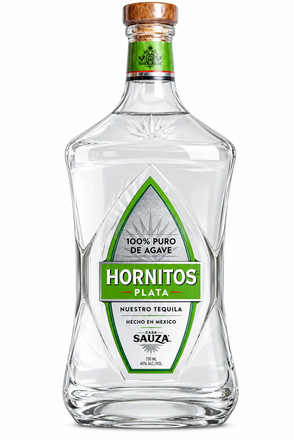 HORNITOS TEQUILA PLATA 750ML