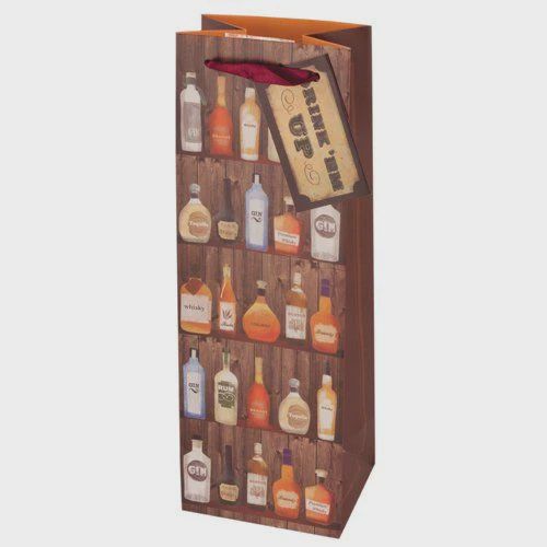 SALOON SACK ILLUSTRATED WINE BAG