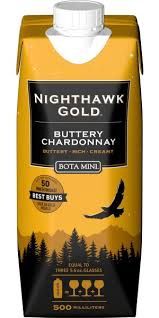 BOTA MINI NIGHTHAWK GOLD CHARDONNAY 500ML