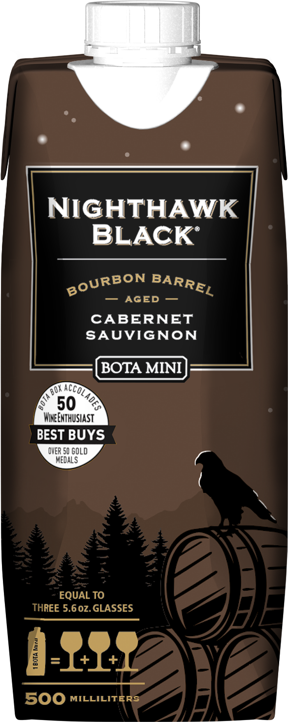 BOTA MINI NIGHTHAWK BOURBON CABERNET 500ML
