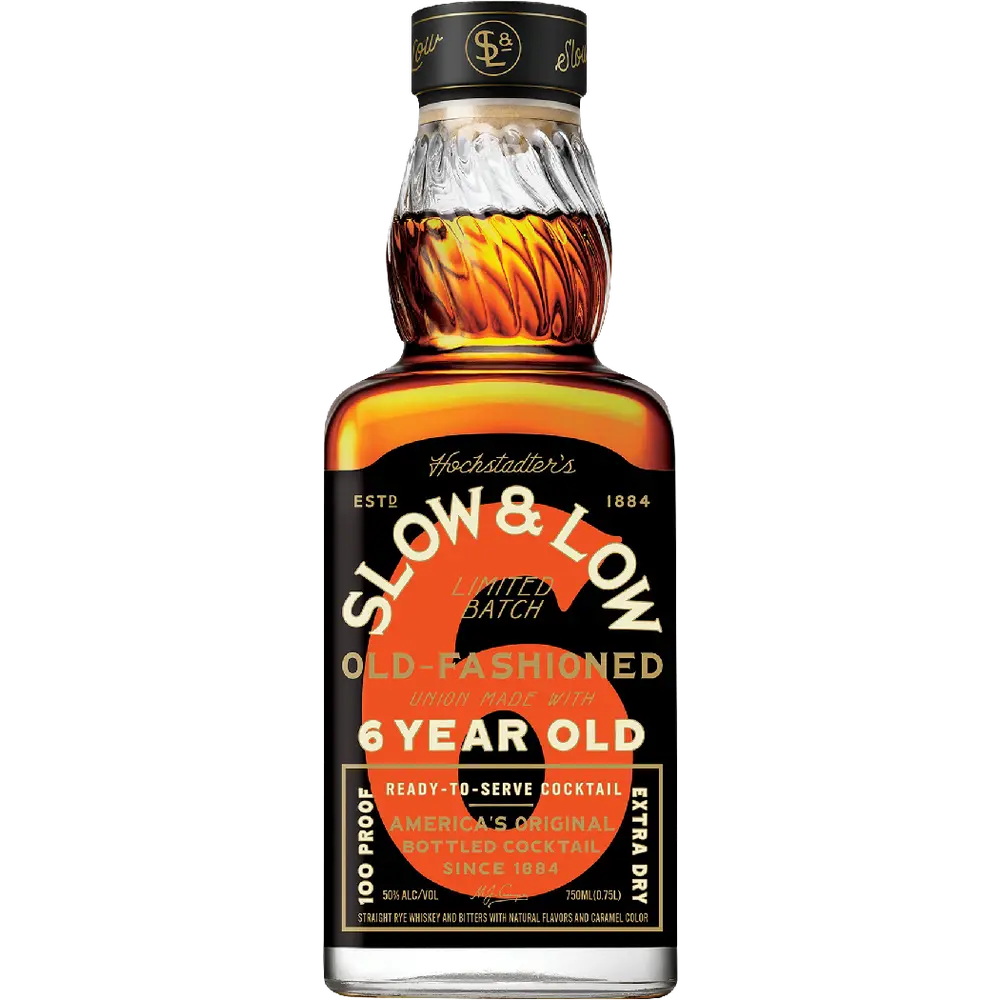 HOCHSTADTERS SLOW &amp; LOW OLD FASHIONED 100P 750ML