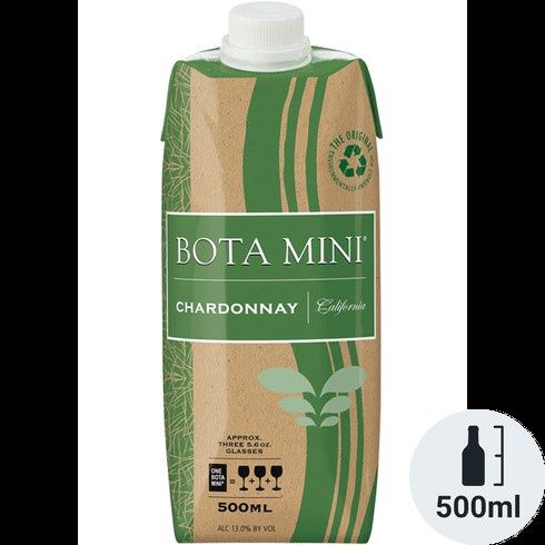 BOTA MINI CHARDONNAY 500ML
