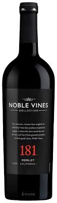 NOBLE VINES 181 MERLOT 750ML