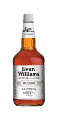 EVAN WILLIAMS BOURBON WHITE LABEL 100 P 1.75