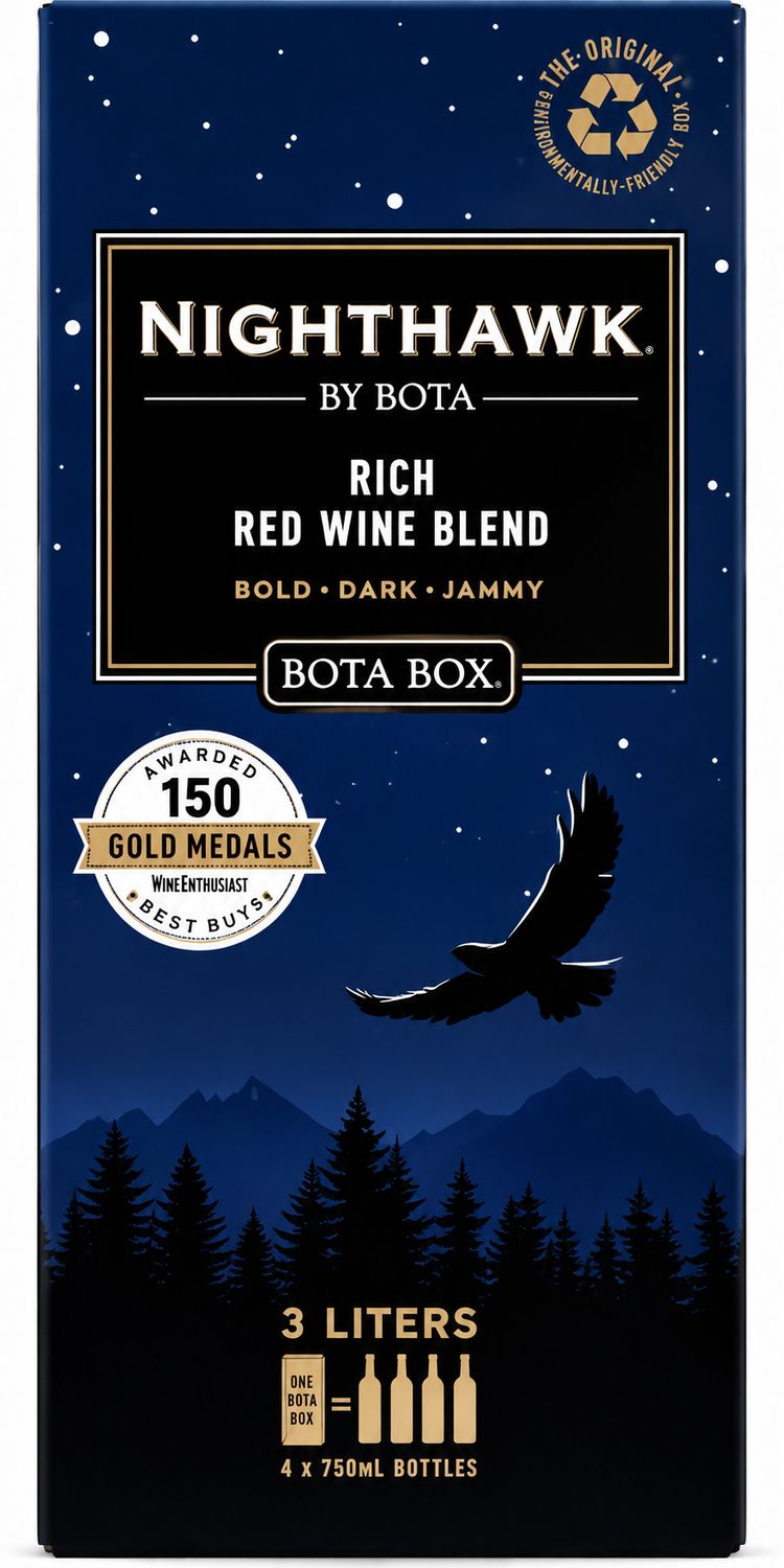 BOTA BOX NIGHTHAWK BLK RED 3L