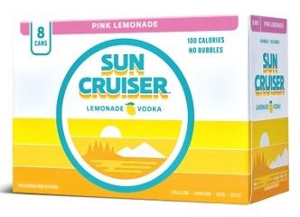 SUN CRUISER PINK LEMONADE 8PK CANS