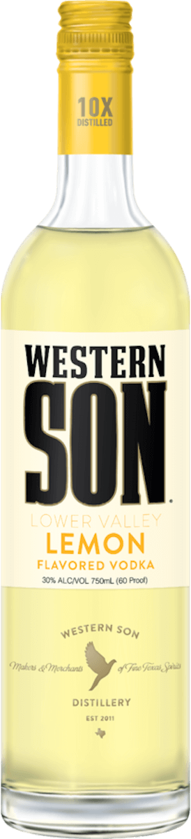 WESTERN SON LEMON VODKA 750ML C/O