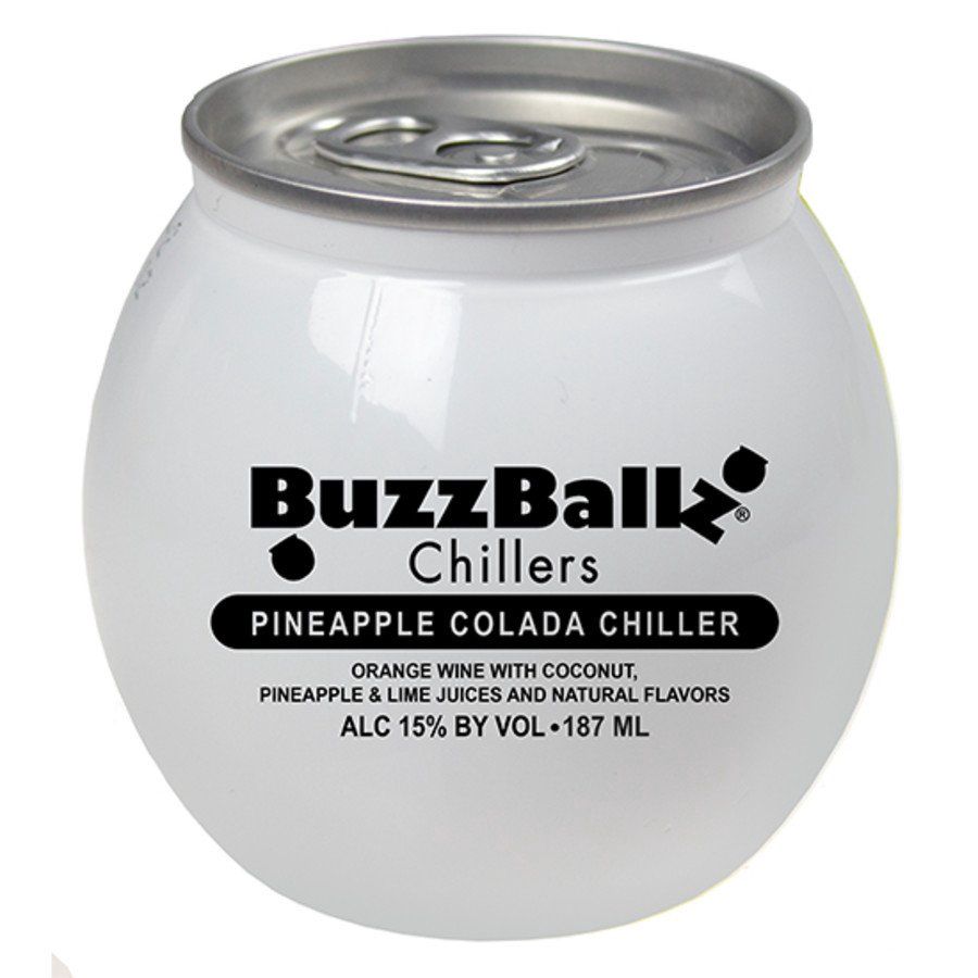 BUZZBALLZ PINEAPPLE COLADA WINE COCKTAIL 187ML