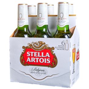 STELLA ARTOIS 6pk 11.2OZ BTL