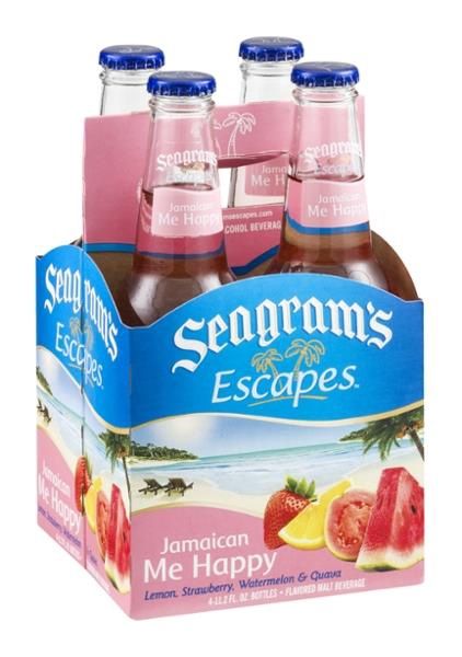 SEAGRAMS JAMAICAN ME HAPPY 4PK BTL