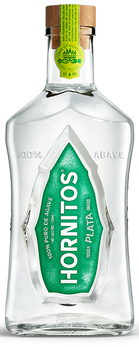HORNITOS TEQUILA PLATA 1L
