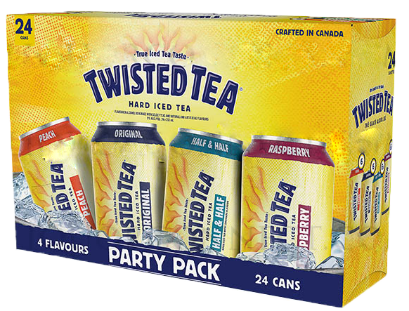 TWISTED TEA PARTY VARIETY 24PK