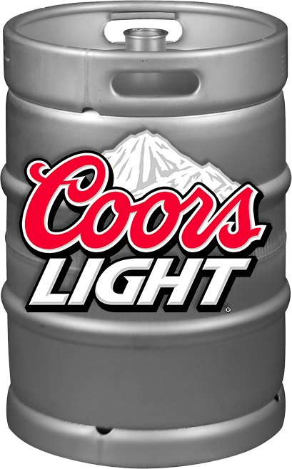 COORS LIGHT 1/2 KEG