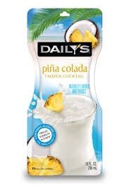 DAILYS PINA COLADA POUCH 10OZ