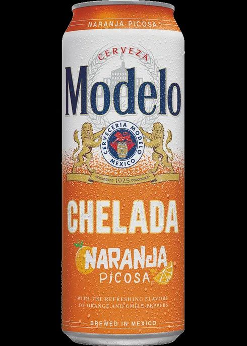 MODELO CHELADA NARANJA PICOSA 24OZ