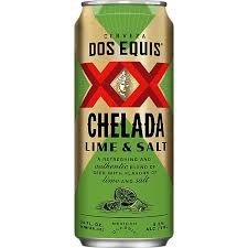 DOS EQUIS CHELADA LIME &amp; SALT 24OZ
