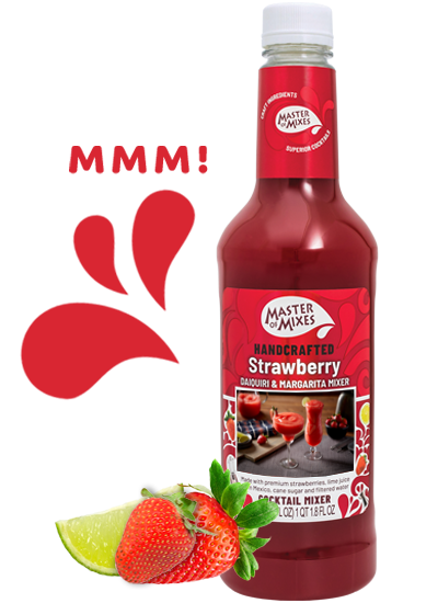 MASTER OF MIXES STRAWBERRY MIX 1.75