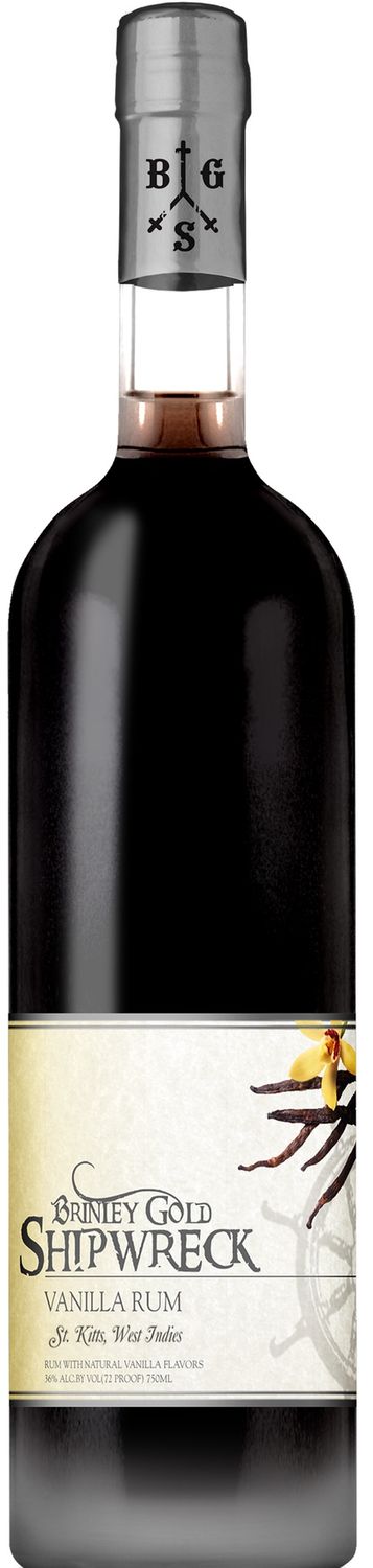 BRINLEYS VANILLA RUM 750ML